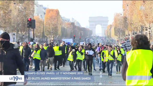 Les Gilets Jaunes Manifesteront à Paris Samedi