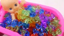 DIY How To Make Real Cherry Water Drop Jelly Gummy Learn Colors Slime Icecream Surprise Toys