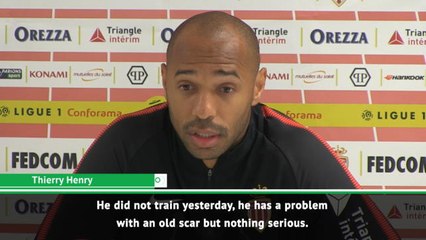 Henry hoping Falcao will be fit for Caen clash