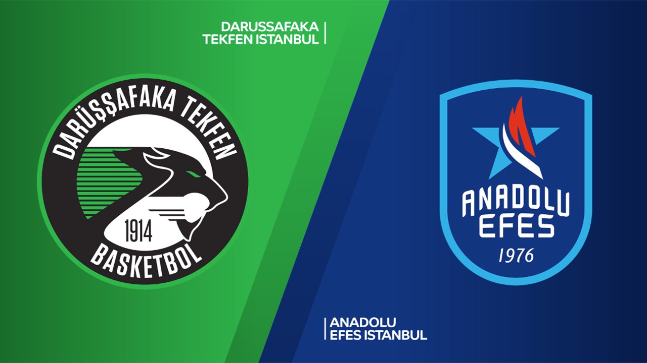 Darussafaka Tekfen Istanbul - Anadolu Efes Istanbul Highlights | Turkish Airlines EuroLeague RS Round 9