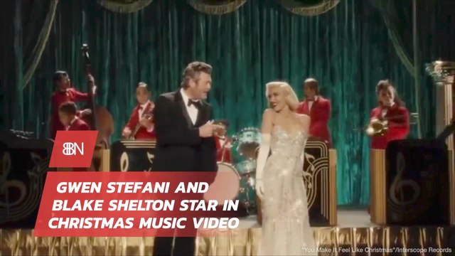 Loving Gwen Stefani And Blake Shelton Christmas Music Video