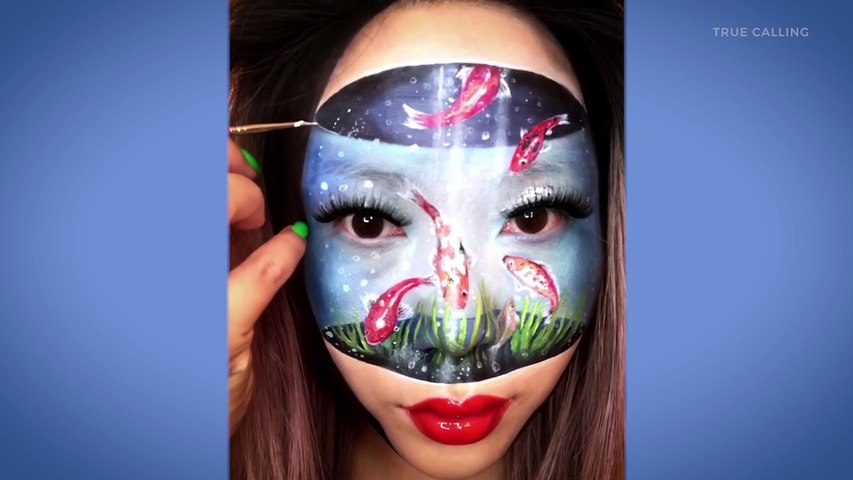 Mimi Choi Brings Fear to Life with Her Makeup Artistry