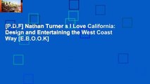 [P.D.F] Nathan Turner s I Love California: Design and Entertaining the West Coast Way [E.B.O.O.K]