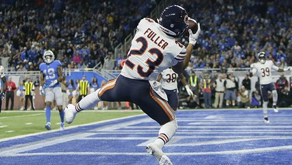 Fuller leads concert with teammates after game-clinching INT