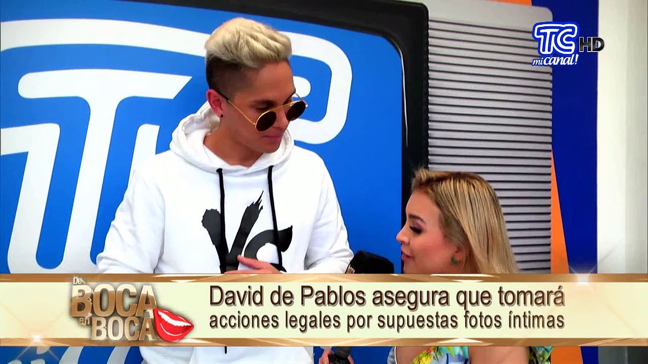 Circulan supuestas fotos íntimas de David de Pablos ¿Qué opinará el cantante?