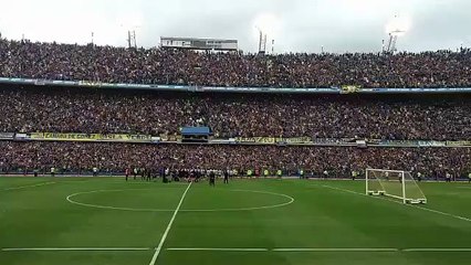 Boca-River maçı öncesi harika atmosfer