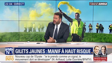 Gilets jaunes: la crainte de débordement à Paris