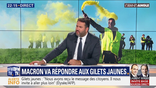 Emmanuel Macron: Des mesures pour les Gilets jaunes (1/3)