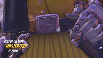 OVERWATCH: PLAY OF THE GAME - Team Kill with Mccree