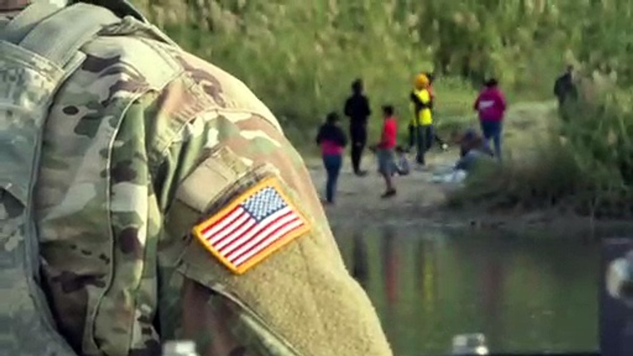 Soldaten an der US-Grenze zu Mexiko: Warten auf die Karawane