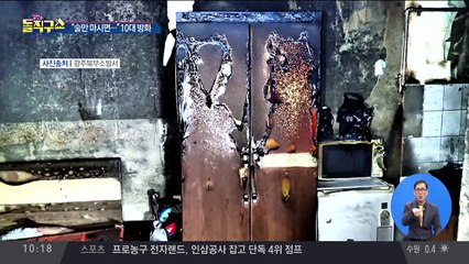 고시텔에 불지른 여성, 평소 주사가 방화