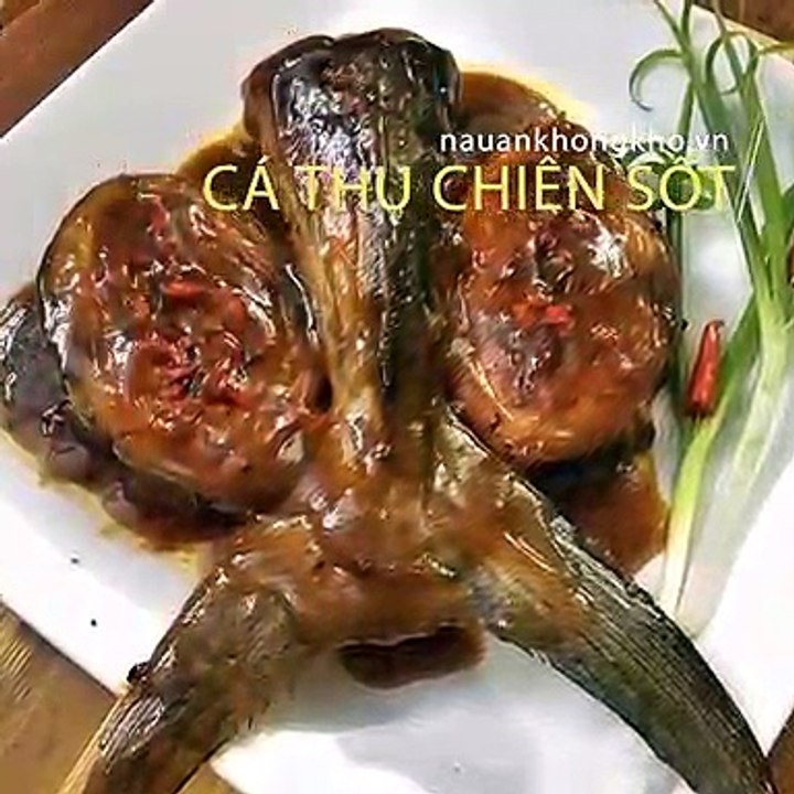 Món ngon mỗi ngày: Cách làm cá thu chiên sốt me ngon tuyệt vời | Nauankhongkho.vn