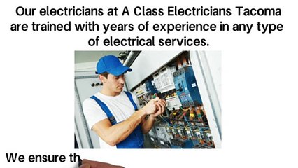 Electrician Tacoma WA - Best Local Expert