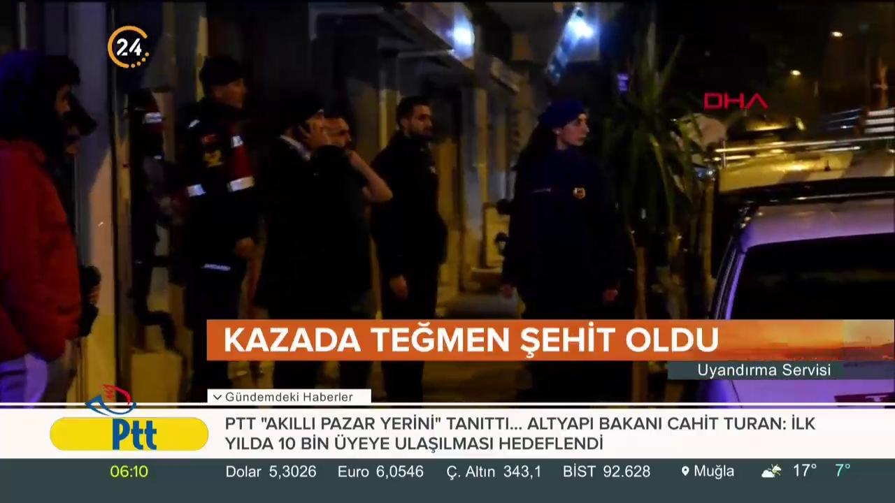 Van'da askeri araç devrildi