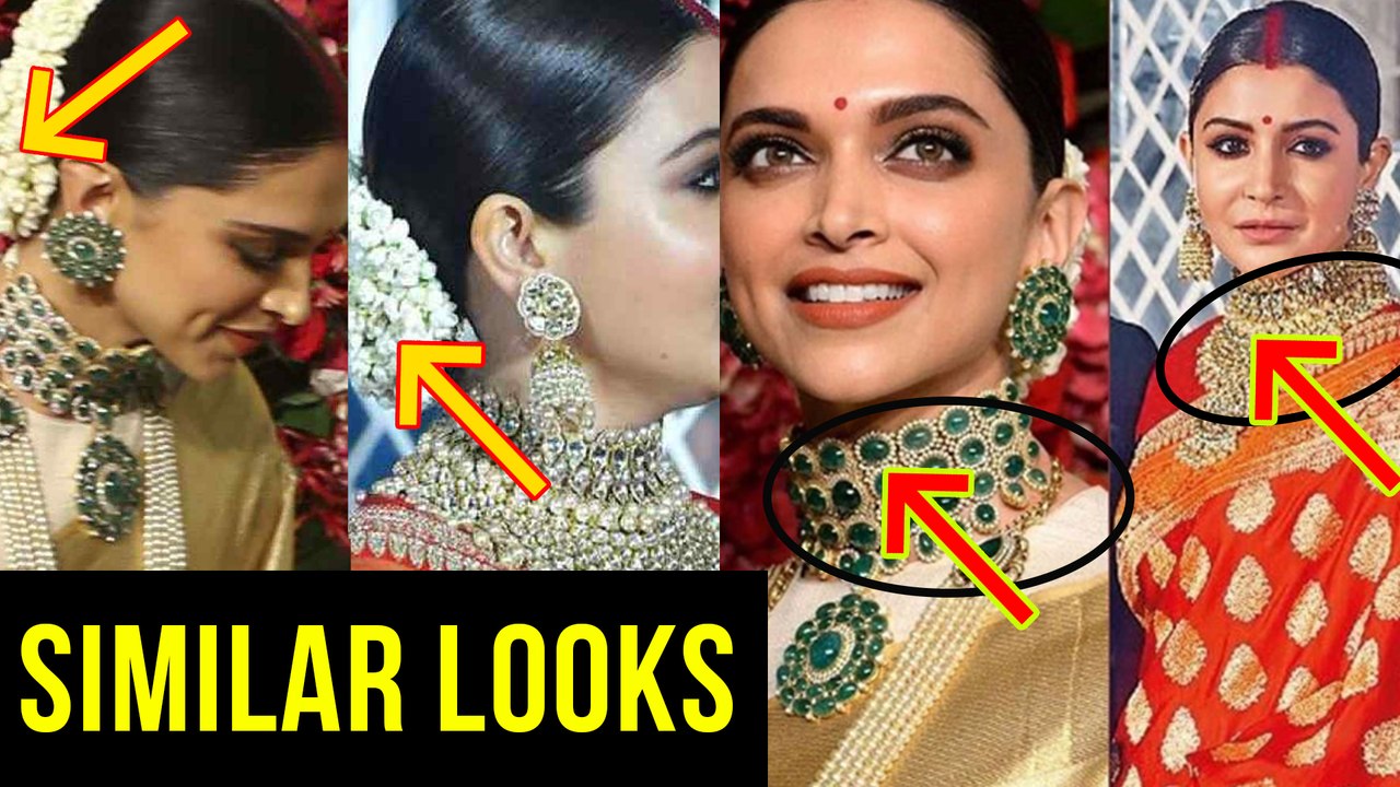 Deepika Padukone COPIES Anushka Sharma Wedding Reception Look