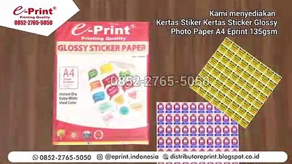 [TERMURAH !!!] Kertas Stiker 0852-2765-5050