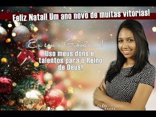 Giovanna Vita - Feliz Natal e um 2017 cheio de vitória!
