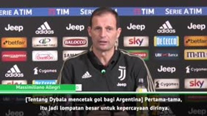Allegri Senang Dengan Perkembangan Dybala Di Juventus