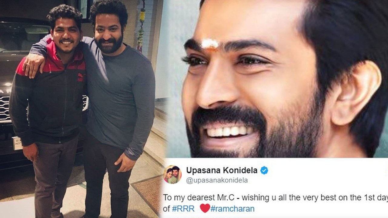 RRR Movie Updates : NTR & Ram Charan Look Goes Viral | Filmibeat Telugu