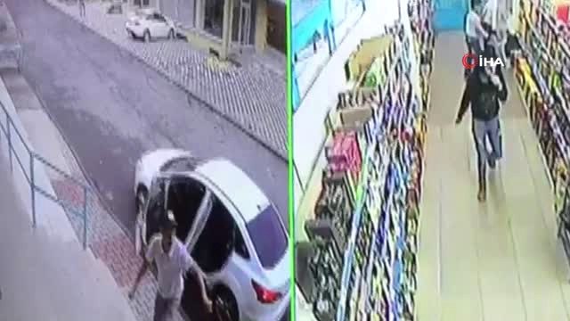 5 Kişilik Hırsızlık Çetesi Aynı Taktikle Güpegündüz 6 Market Soydu...hırsızlık Anı Kamerada