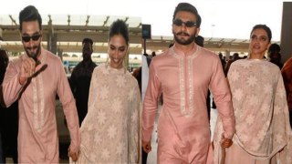Ranveer Deepika come back For their GRAND WEDDING Reception In Mumbai