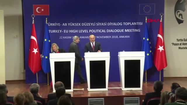 Ankara Bakan Çavuşoğlu'ndan Vize Serbestisi Açıklaması - 1