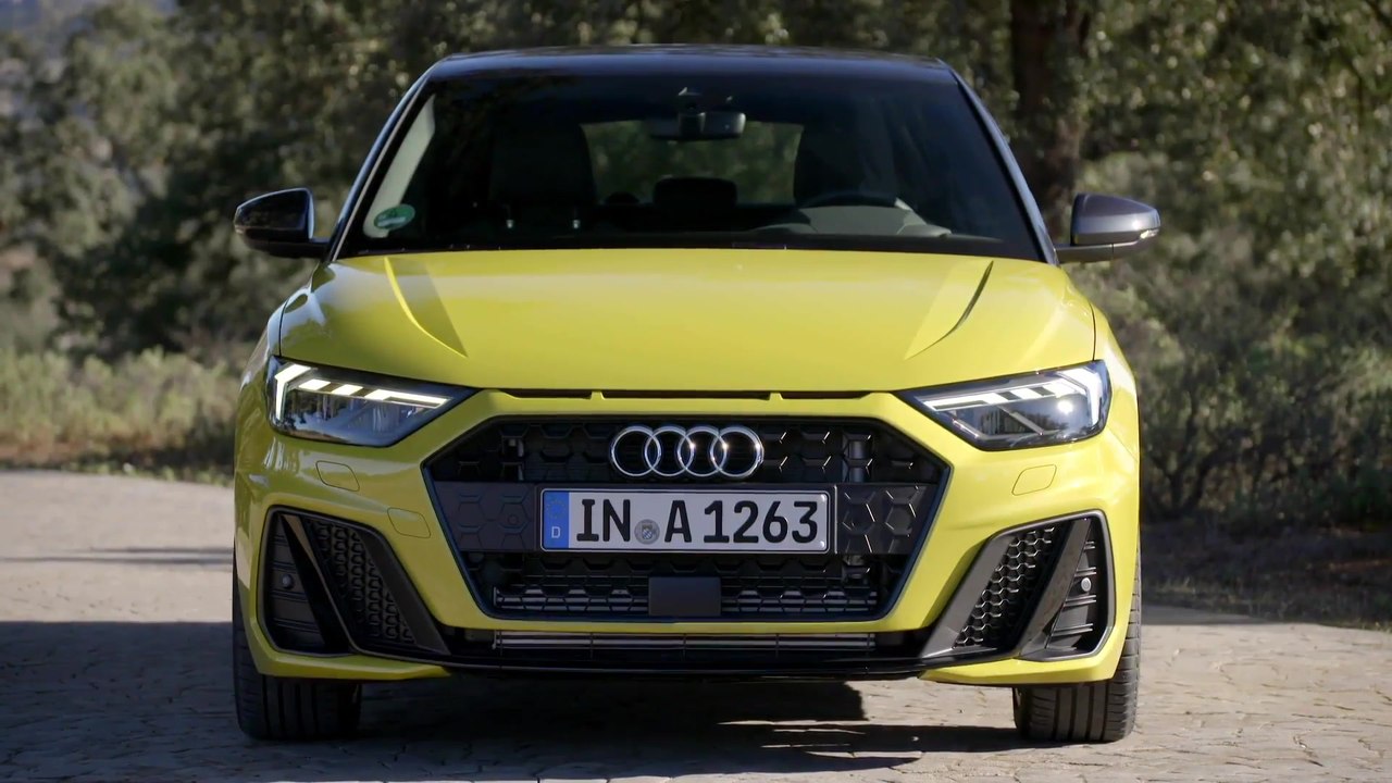 2018 Audi A1 Exterieur Design in Python gelb