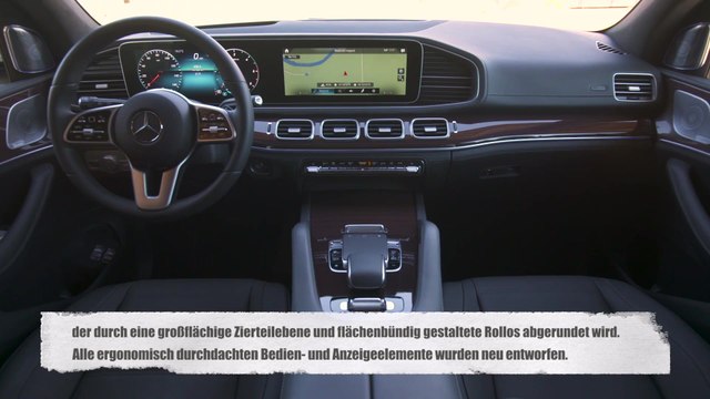 Der neue Mercedes-Benz GLE 400 d 4MATIC Interieur Design in Diamantweiß