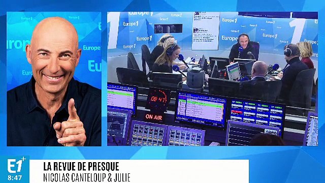 Nikos Aliagas déménage avec Europe 1 : Je suis le premier matinalier d'Europe 1 à faire mes cartons sans être viré ! (Canteloup)