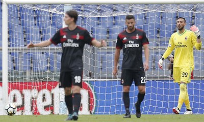 Il Milan non c'è, è ko all'Olimpico: 4-1