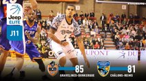 Jeep® ÉLITE : Gravelines-Dunkerque vs. Châlons-Reims (J11)