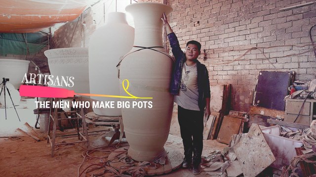 The Men Who Make 6-Foot-Tall Pots