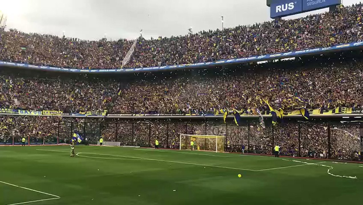 L'ambiance surréaliste pendant l'entraînement avant la finale retour de la Copa Libertadores (1)