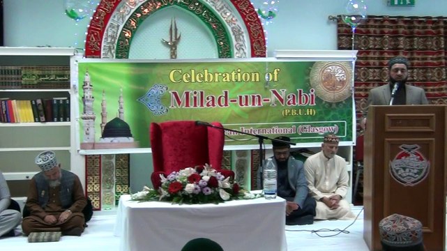 Milad e Mustafa, Niqabat by Dr Rafiq Habib Sb at MQI Glasgow on 19th Nov 2018, Part 5