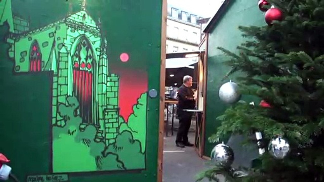 Maxime Ivanez ou le street art au service du marché de Noël de Colmar
