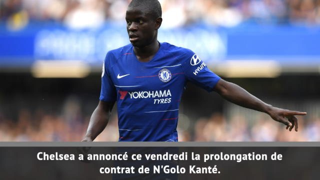 Chelsea - Kanté prolonge jusqu'en 2023