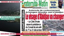 Le Titrologue du 23 Novembre 2018 : PDCI-RDA, Qui a empoisonné le général Ouassenan Koné ?