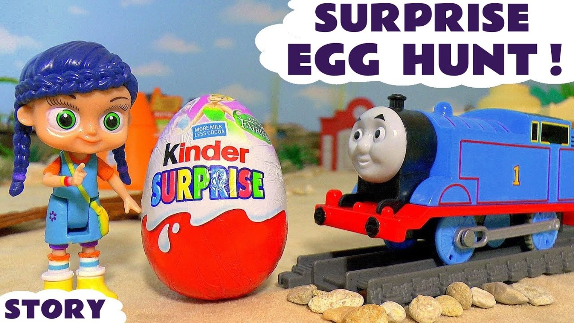 thomas the tank engine surprise eggs