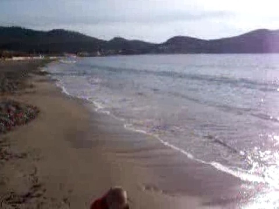 Plage des Lecques dans le Var (Vacances Noël 2007)