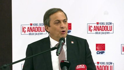 CHP'nin 'Yerel Seçim İç Anadolu Bölge Çalıştayı' - ANKARA