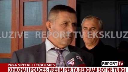 Report Tv-Xhaxhai i polices që u plagos: Mbesa u godit nga keqbërësit në krye të detyrës