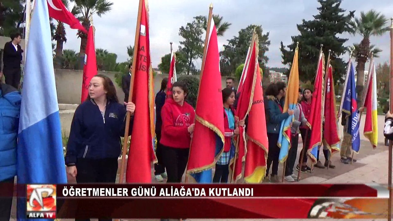 Öğretmenler Günü Aliağa'da Kutlandı