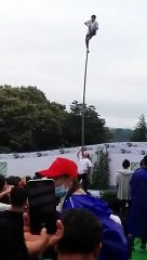 Este acto de Acrobacia es realmente increíble