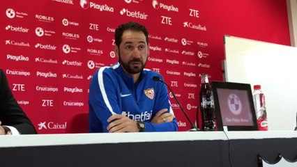Machín: "Calero y Alcaraz son Buenos Futbolistas"