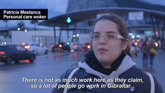 Brexit: the Gibraltar border worries Spanish people
