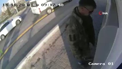 Atm Dolandırıcılarından Akıllara Durgunluk Veren 'Cımbız' Yöntemi Kamerada.