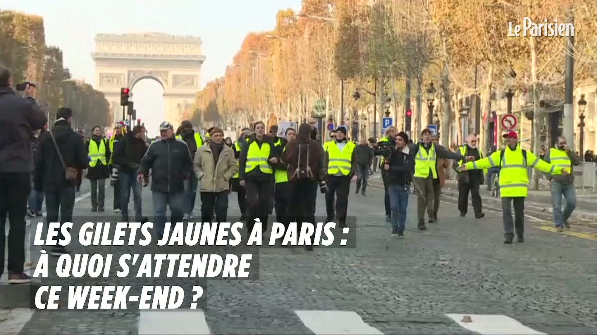 Les Gilets Jaunes à Paris à Quoi Sattendre Ce Week End
