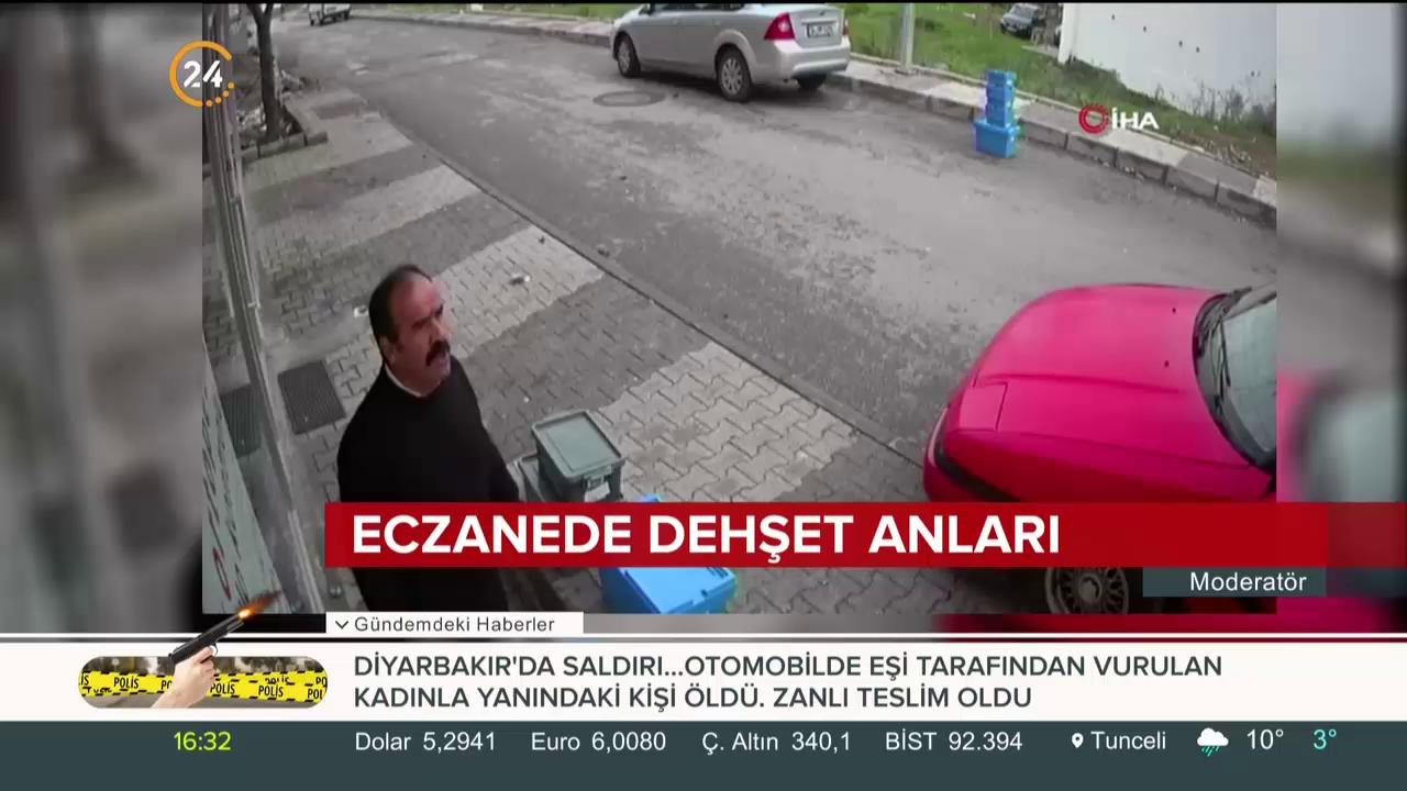 Eczanede dehşet anları