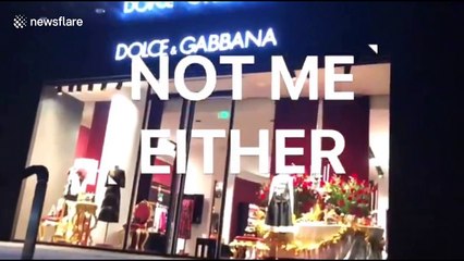 Furore in China after Dolce & Gabbana founder allegedly uses poo emoji to describe country