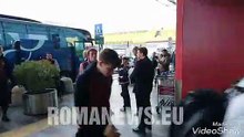 Fiumicino, la Roma parte per Udine (23/11/2018)